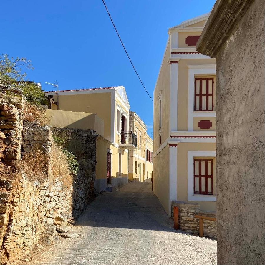 Вилла Little Blue In Chorio, Сими Экстерьер фото