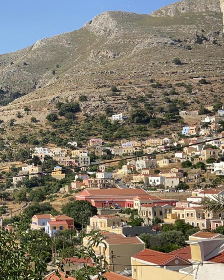 Вилла Little Blue In Chorio, Сими Экстерьер фото